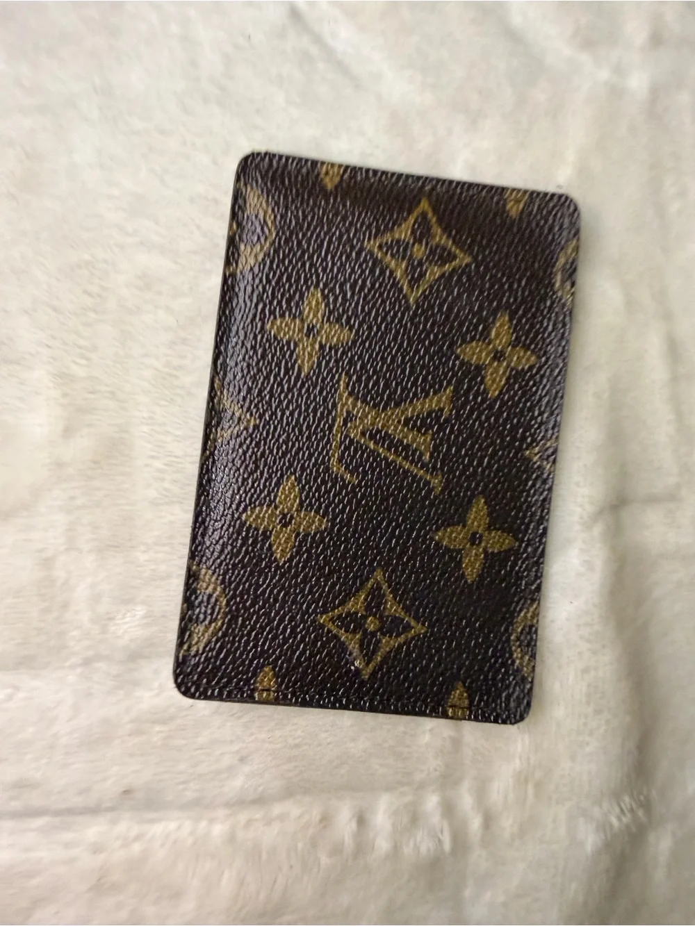Vintage Louis Vuitton Monogram Card Holder (stamp Malleter)